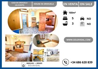 House in Orihuela Ciudad. Casa, 5 dormitorios, 2 cocina, 2 salones, orihuela centro vivien