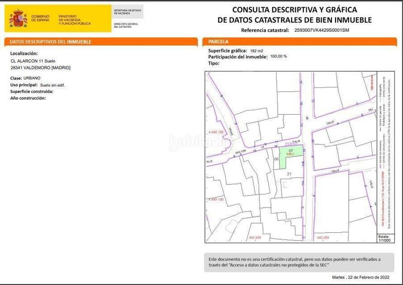 Foto d58ba718-0fa4-43b2-955f-82de416e58a7. Wohngrundstück in Centro Valdemoro