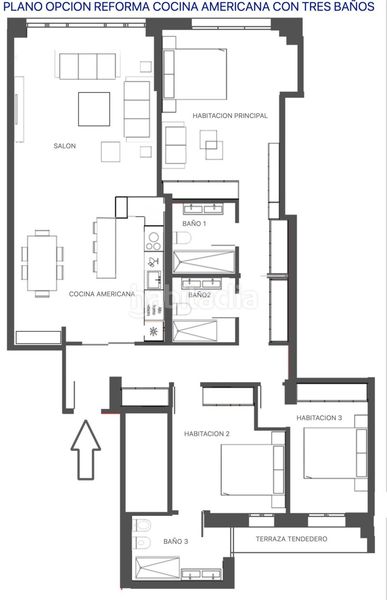 Foto 68fbeaaf-388b-49fe-af81-014e05d152d9. Pis amb calefacció a Pacífico Madrid