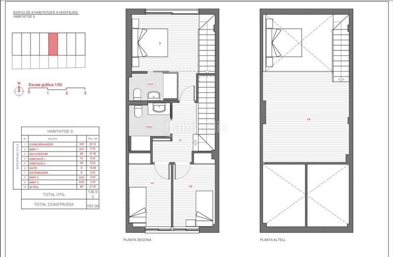 Foto ce430738-fa61-4d94-8db7-c80af232d6dd. Casa adossada amb calefacció aparcament a Hostalric