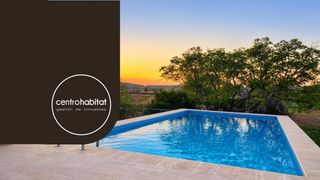 Casa a Biar. Campo en biar con piscina, pinada y frutales