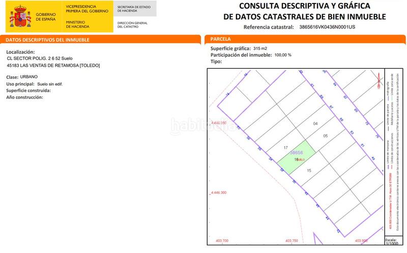 Foto 7cd45646-c6e3-4853-835d-6bbd2eef6707. Terreny residencial a calle sector 50 a Ventas de Retamosa (Las)