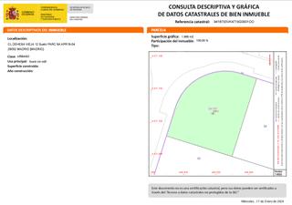 Solar industrial  Calle dehesa vieja. Venta de parcela industrial de 1880 m2 pol. las dehesas