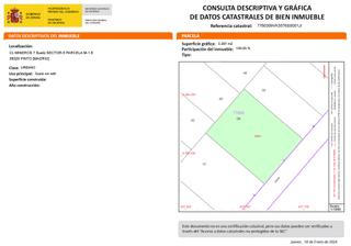 Solar industrial a Zona Industrial. Venta de parcela de 3297 m2 en el sector 4-5 de pinto