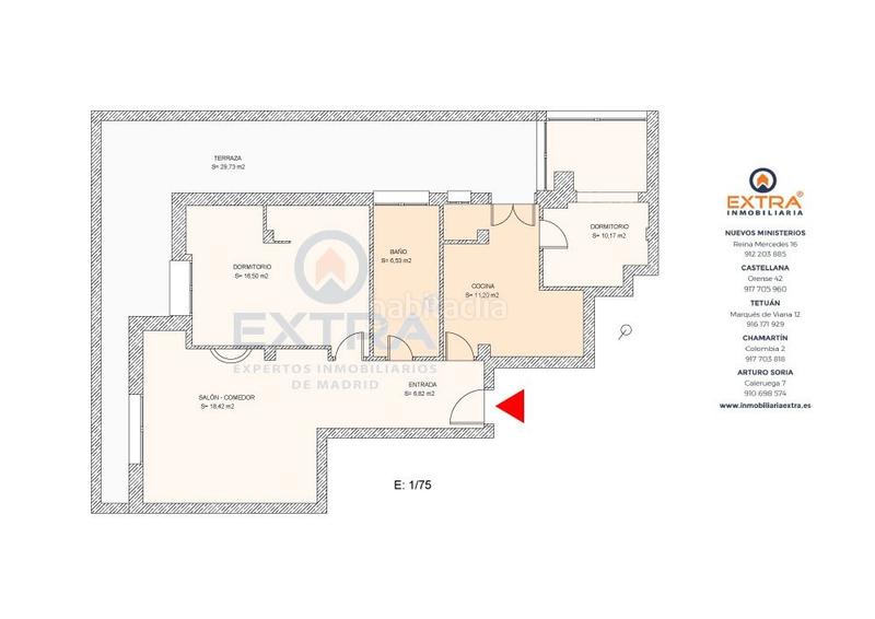 Foto 94d4b05c-edb4-4f69-ae77-c39d08bc8e76. Dachwohnung mit heizung in Adelfas Madrid