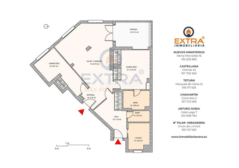 Foto 6657e96f-ec35-468b-8860-585183b4e47a. Dachwohnung mit heizung in Cuatro Caminos - Azca Madrid