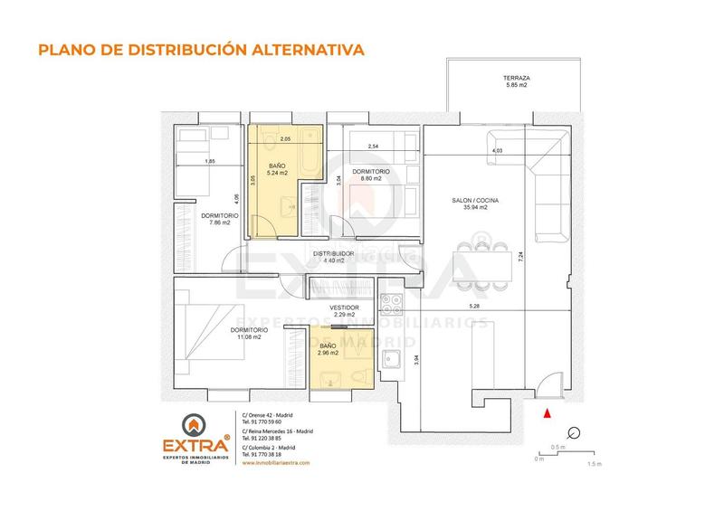Foto 9112e510-45da-47b3-8abe-e4107fbbf204. Appartement avec chauffage parking dans San Juan Bautista Madrid