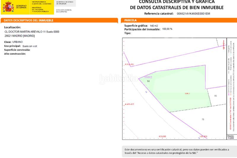 Foto 1ffae3e8-1661-4cc5-be76-79183a0933ae. Terrain résidentiel dans Villaverde Alto Madrid