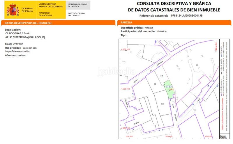 Foto edcdc36f-a335-4842-8d6e-f45a3f2af5a9. Terreno residencial se vende solar urbano , (valladolid) en Cistérniga