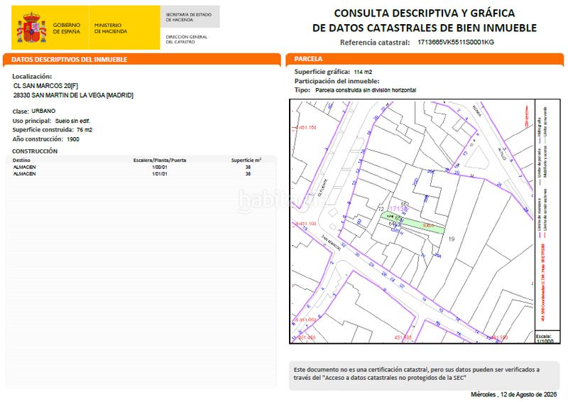 Foto 052d260d-c0b0-4ec6-ab6f-976fb824c54b. Terreny residencial a San Martín de la Vega