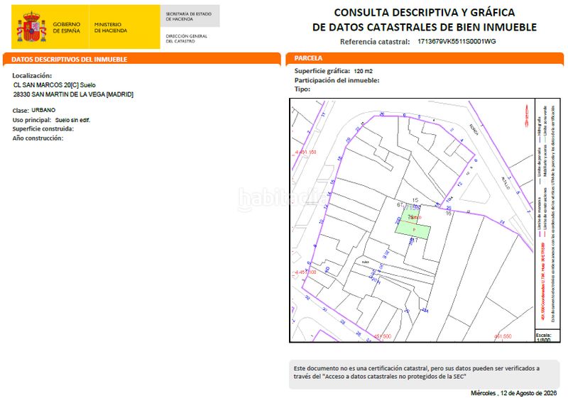 Foto 141d44c3-2253-42da-8559-1feec255585d. Terreny residencial a San Martín de la Vega