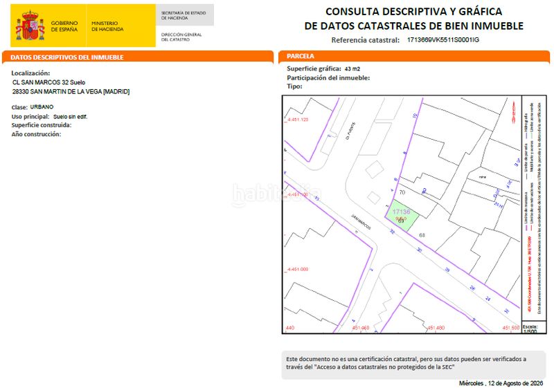 Foto b92aaf6c-ea80-4029-9b3f-9bec0ce7117c. Terreny residencial a San Martín de la Vega