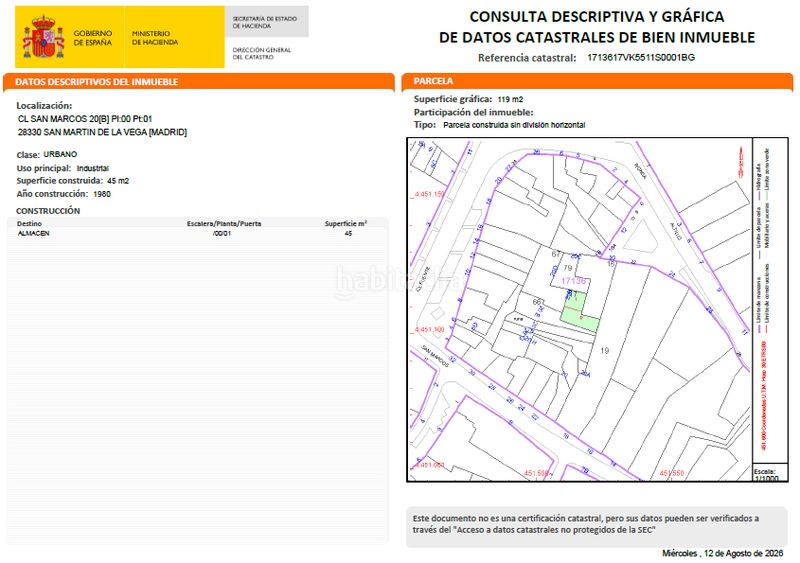 Foto ffdb5f84-062e-4264-b7ba-ee3f0602a7bd. Terreny residencial a San Martín de la Vega