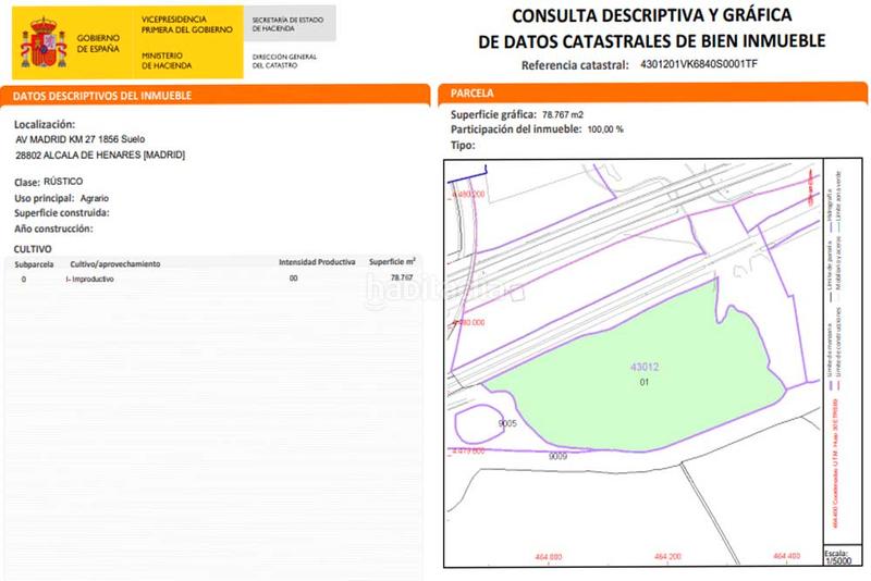 Foto f56665a2-543d-402f-831c-3fb1102d87d1. Finca rústica se vende terreno urbanizable en Reyes Católicos Alcalá de Henares