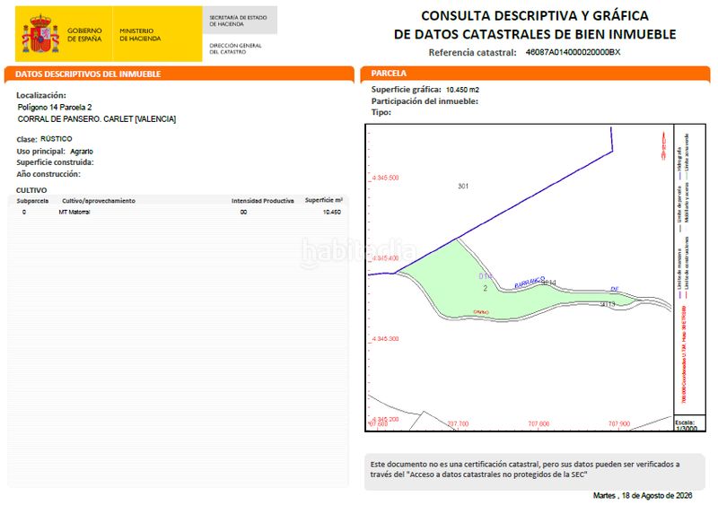 Foto 39203bfa-ae74-4fb7-8e6e-96999c5f8d28. Finca rústica a Carlet