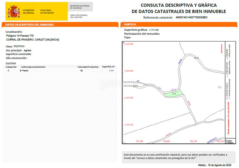 Foto d5e5abde-58bb-4cf6-ad06-364d252366af. Finca rústica a Carlet