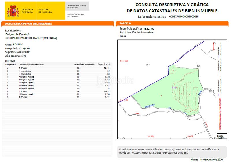 Foto f7072d5f-2fe3-4cfe-a45c-ab5ad9434b12. Finca rústica a Carlet