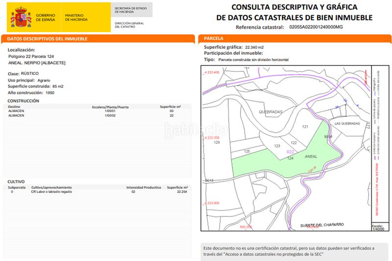 Foto b001cc9b-bf79-45cc-88d7-7652d162b0b0. Finca rústica a Nerpio