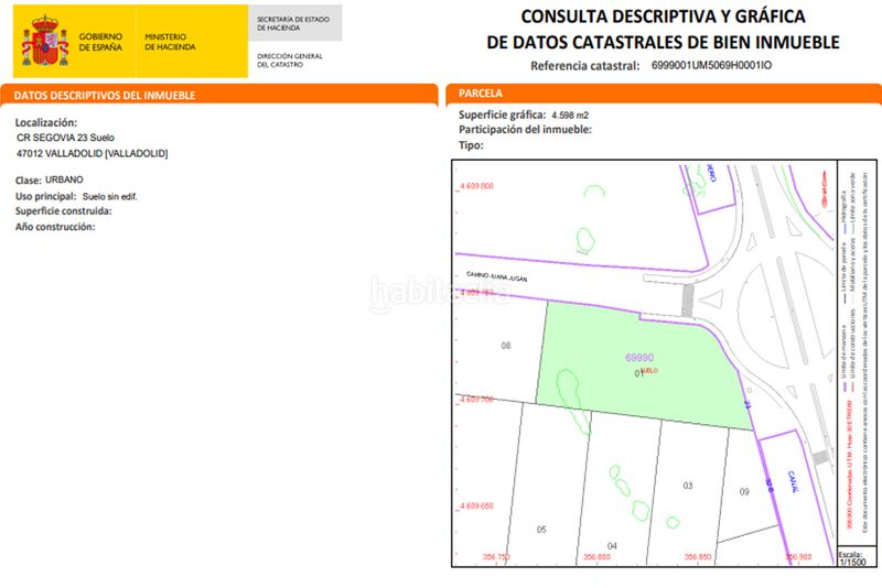 Foto 5f6b48ef-44c9-4eb3-ac79-2224a0538dfa. Terreno residencial se vende solar urbanizable en Valladolid