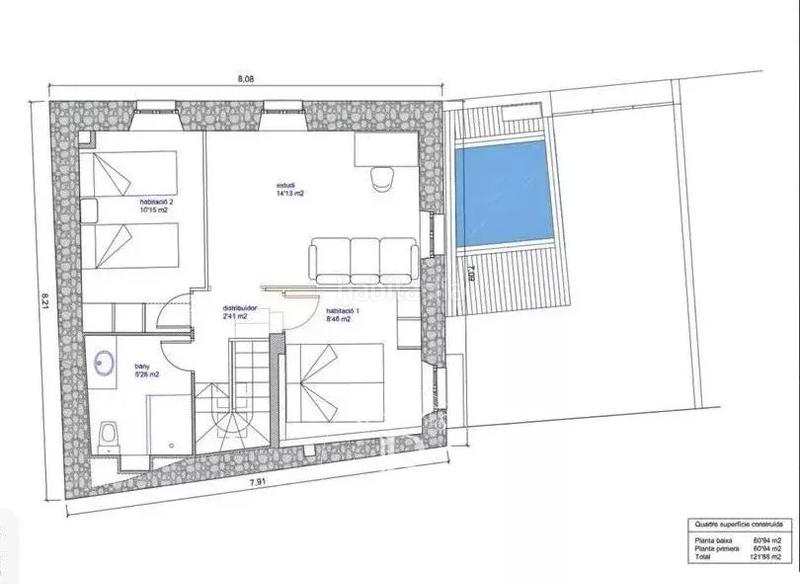 Foto e893e62d-6f73-47a1-bd2c-d62dba90b9f2. Masia amb calefacció a Forallac