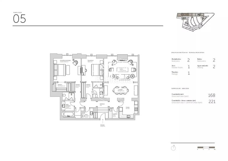 Foto a39277b8-572f-4849-905d-8a94a6869c3f. Rent flat with heating parking pool in Sol Madrid
