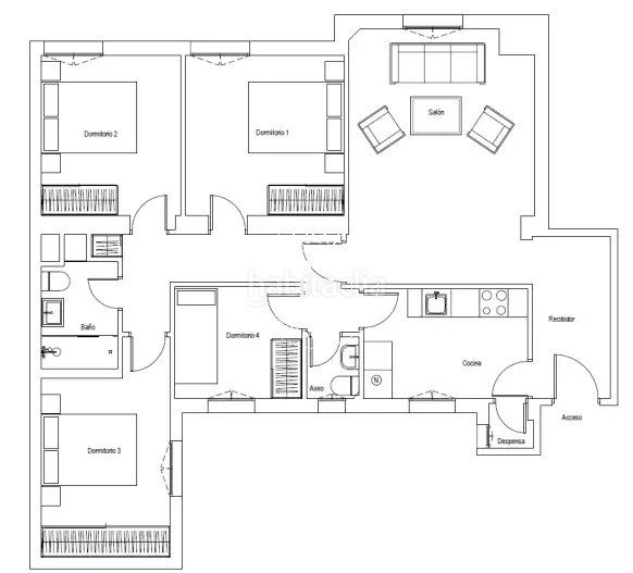 Foto 7cd01e79-dced-45e8-aa82-8f74e48e159e. Pis amb calefacció a Prosperidad Madrid