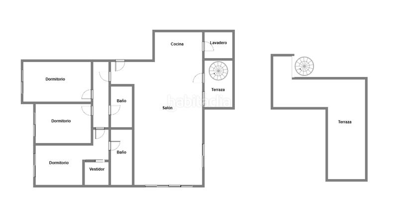 Foto 6c5f3c0d-9a3b-4920-8e4b-7f3d634eb6d0. Dachwohnung mit parking pool in Valdebebas - Valdefuentes Madrid