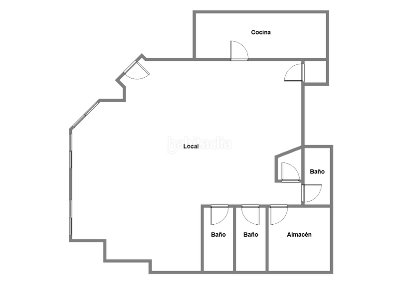 Foto dfe89140-f9b7-45da-a390-a4067aa707d3. Local comercial a Ensanche de Vallecas-La Gavia Madrid