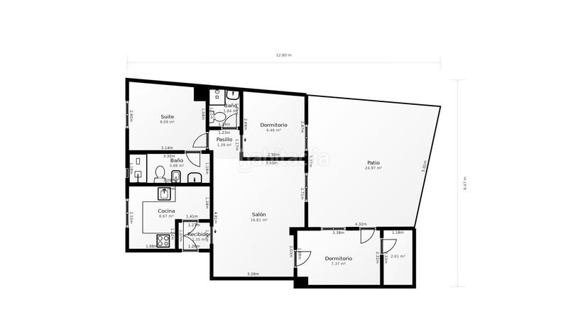 Foto 18b37046-3a78-47bb-b670-03d260759be4. Piano terra con riscaldamento in Canillejas Madrid