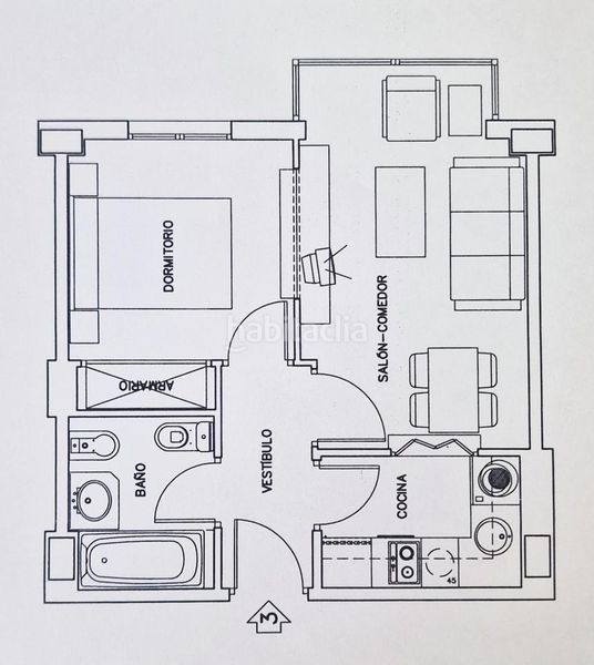 Foto ada0adb2-e203-41e6-bdbe-790b22430143. Flat with heating parking pool in Rejas Madrid