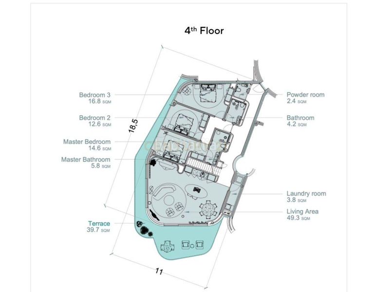 Foto e5cb63b4-f755-41ec-b47a-635214f4b6a0. Apartament a avenida 8 de agosto a Marina Botafoc-Talamanca Ibiza