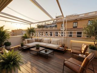 Àtic  De ferraz. Vistas privilegiadas al parque del oeste  terraza privada  sur