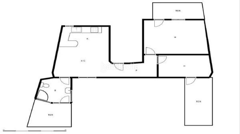 Foto 55e67a61-04a3-4034-a0a9-f36f7238e1eb. Piso  ocupado 57m2, 2 habitaciones, con balcón, en c rosselló, en Mataró
