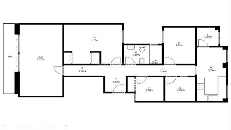Foto 60b843bf-1d85-4254-9caf-6f105a8d0f9d. Piso  ocupado 116m2, 4 habitaciones, en c joan maragall, en Mataró