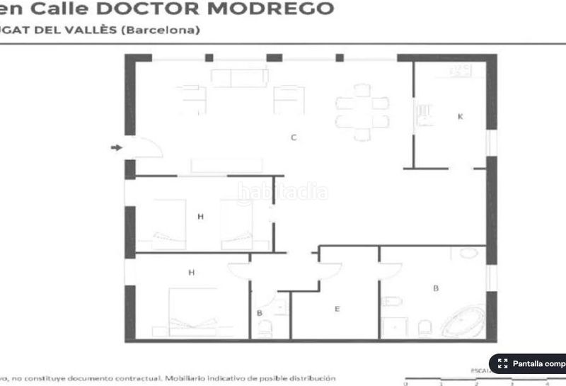 Foto 0f4e7b87-5b36-4568-9b8a-8406341bad32. Piso vivienda ocupada, en Les Planes Sant Cugat del Vallès