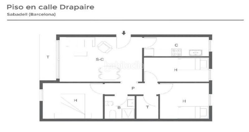 Foto 7d27482d-ea8d-45cc-8d6b-37b22693c189. Piso  ocupado en c drapaires, en Espronceda Sabadell