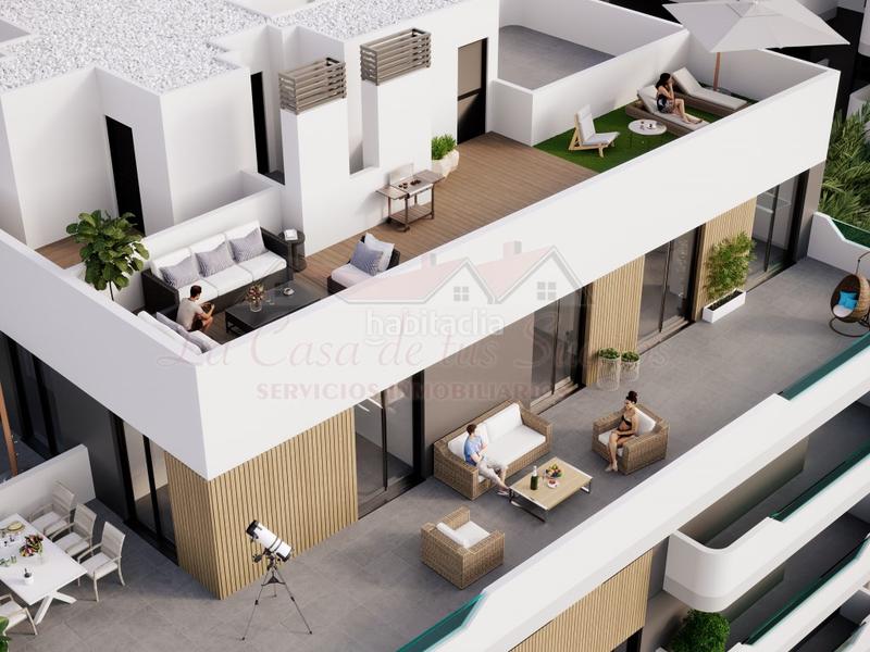 Foto b2f49a57-ce3a-408c-92a4-7a222a9ab364. Àtic amb aparcament a Norte Santa Pola