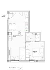 Planta baixa a Carrer major 70. Obra nueva en casco antiguo sant boi de llobregat