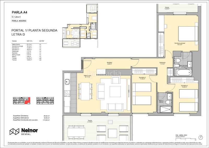 Foto 4c8a79ac-583c-4c6c-bcb8-d14ae5f2d26e. Rent penthouse with parking in Parla este Parla