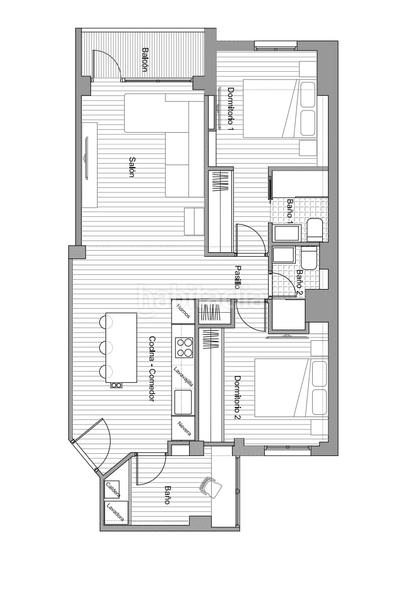 Foto 81c51c57-01f5-4dc5-ba13-ee0277b8175d. Miete etagenwohnung mit heizung parking in Imperial Madrid