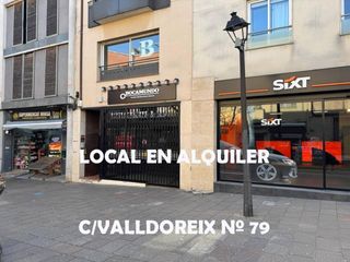 Lloguer Local Comercial  Calle valldoreix. Local comercial en alquiler junto a la estación