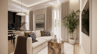 Appartement à Castellana. Vivienda reformada y amueblada en castellana con balcón y excele
