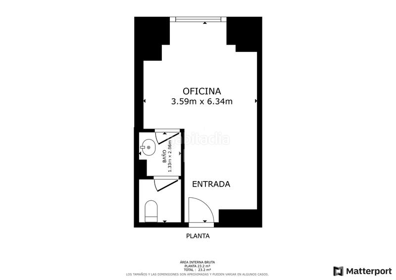 Foto b357e179-8a33-4c73-882d-9c07b787a406. Büro mit heizung in Quintana Madrid