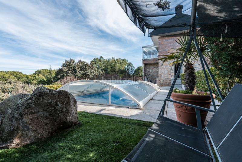 Foto b9eaba42-5d30-4cbc-962a-04da630adddf. Chalet mit kamin heizung parking pool in puerto Galapagar-las cuestas Galapagar