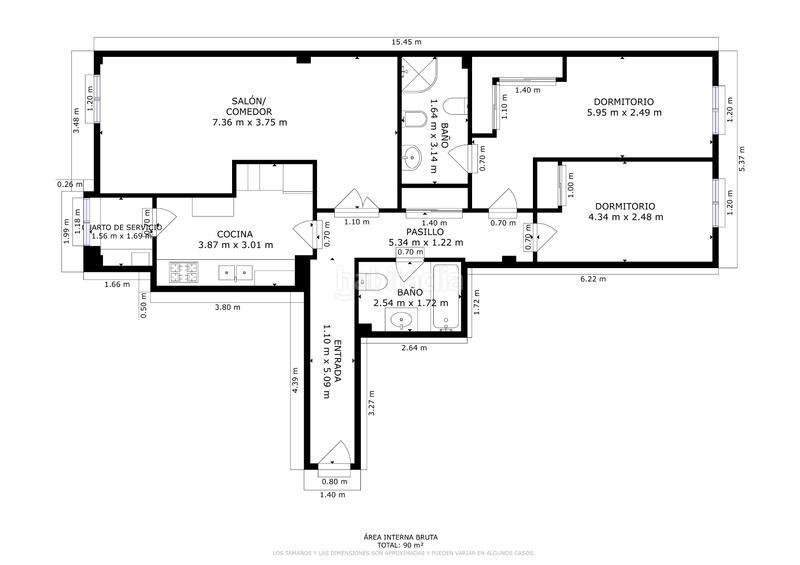 Foto ba64b9c1-7e20-432b-82e0-51d5fc138d7b. Appartamento con riscaldamento in Entrada-Gasolineras Ocaña