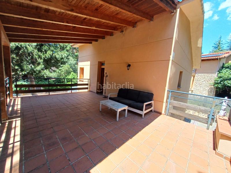 Foto 7d797c72-a58d-4b35-b550-f0c28ae323f9. Chalet with fireplace heating in Mataelpino