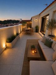 Pis a La Cogullada. Casa adosada de obra nueva con terraza y acabados de alta calida
