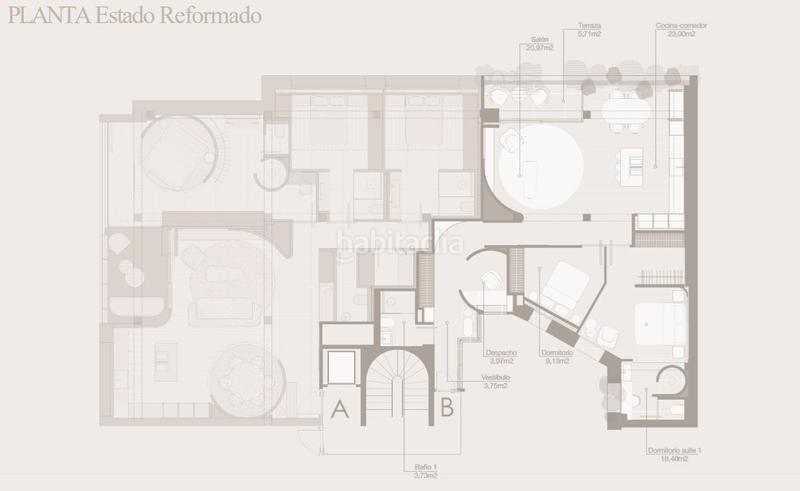 Foto 5a074568-8f28-4674-90db-24102dbe8088. Piso reforma de lujo con terraza en bernabéu en Cuatro Caminos - Azca Madrid