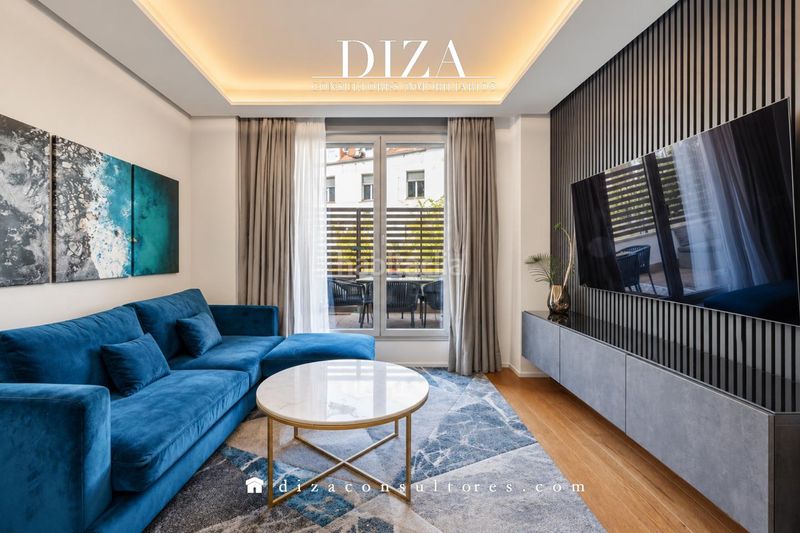 Foto 9e83ee16-d3d3-4153-9de2-81fd85a606f1. Piso vivienda reformada con terraza y piscina en edificio de obra nueva en Madrid