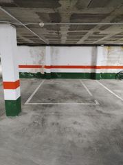 Autoparkplatz in Artà. Plaza de parking en la colònia de sant pere